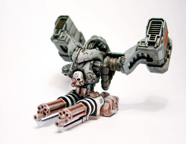 Adeptus Mechanicus, Conversion, Gun Drone, Servitors Servitor gun